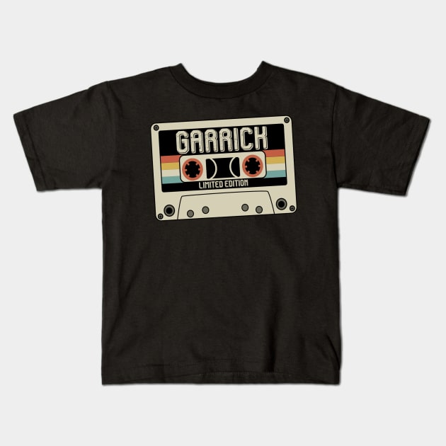 Garrick - Limited Edition - Vintage Style Kids T-Shirt by Debbie Art